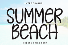 Summer Beach | Script Font