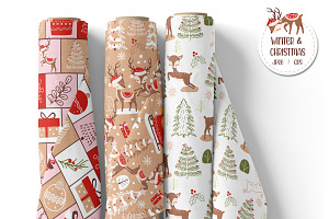 Winter & Christmas Pattern Pack