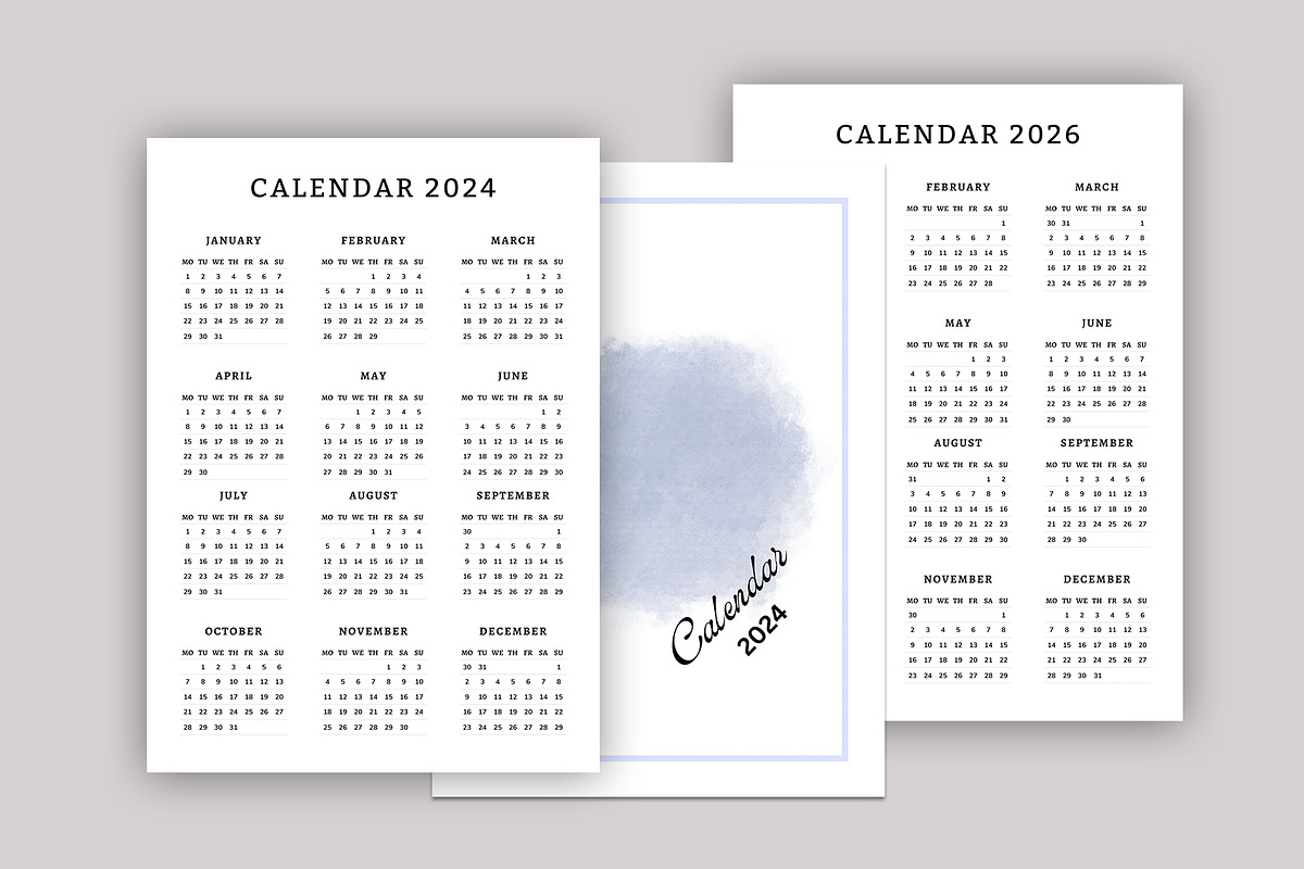 Calendar Template, a Stationery Template by Design Zone (Photo 2 of 5)