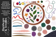Fiber Art Brushes for Procreate, a Brush Add-On by AJ Brushes (Thumbnail 7 of 10)