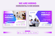 We Are Hiring Horizontal Flyer, a Flyer Template by Mk_Studio (Thumbnail 1 of 3)