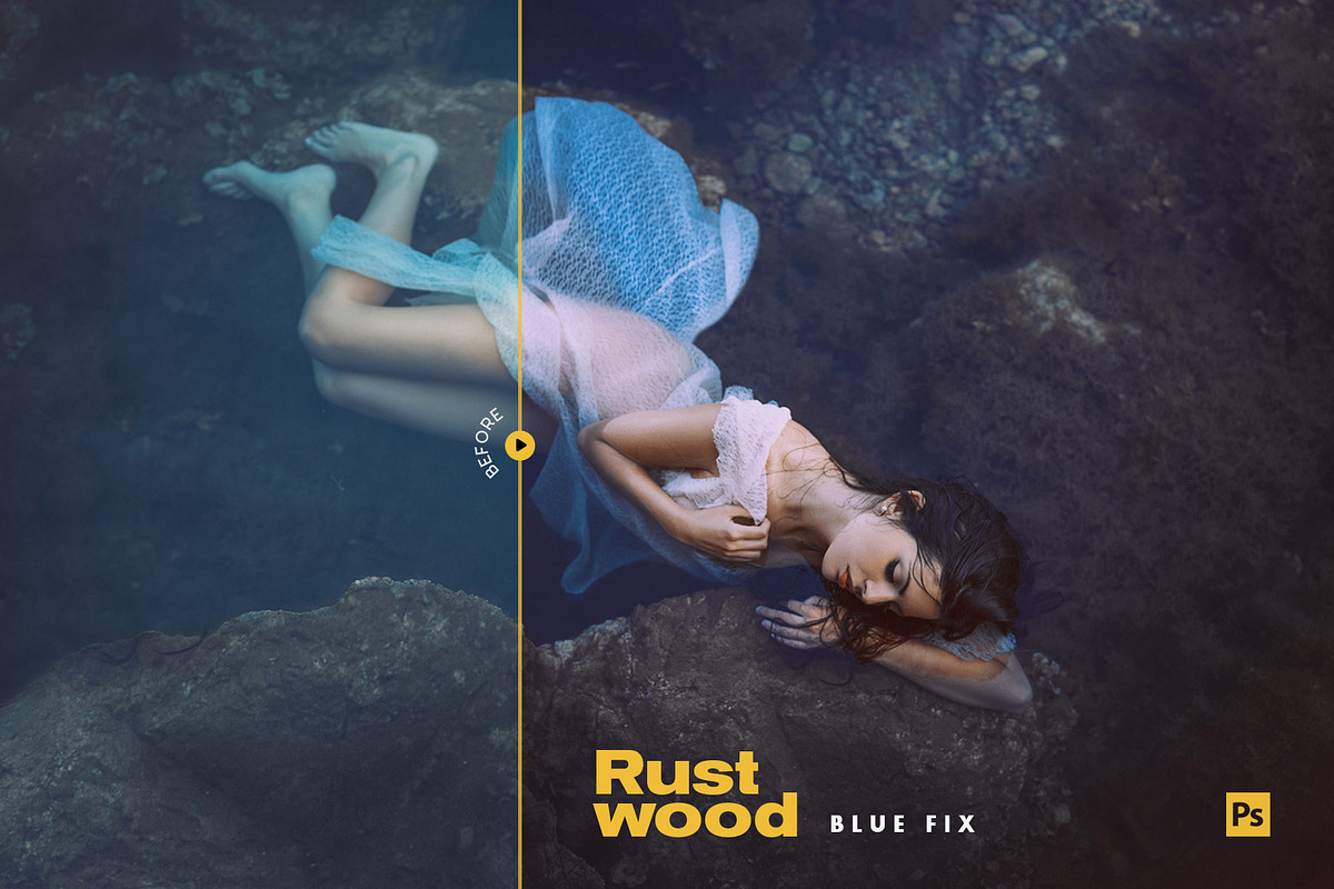 Rustwood Photoshop Action and LUTs, an Action Add-On by Presetrain Co. (Photo 5 of 7)