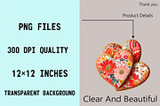 Vintage Cute Valentine's Day Clipart, an Illustration by SVGArt (Thumbnail 3 of 8)