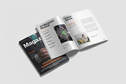 A4 Magazine Mockup Kit, a Books & Magazine Mockup by graphiccrew (Thumbnail 8 of 16)