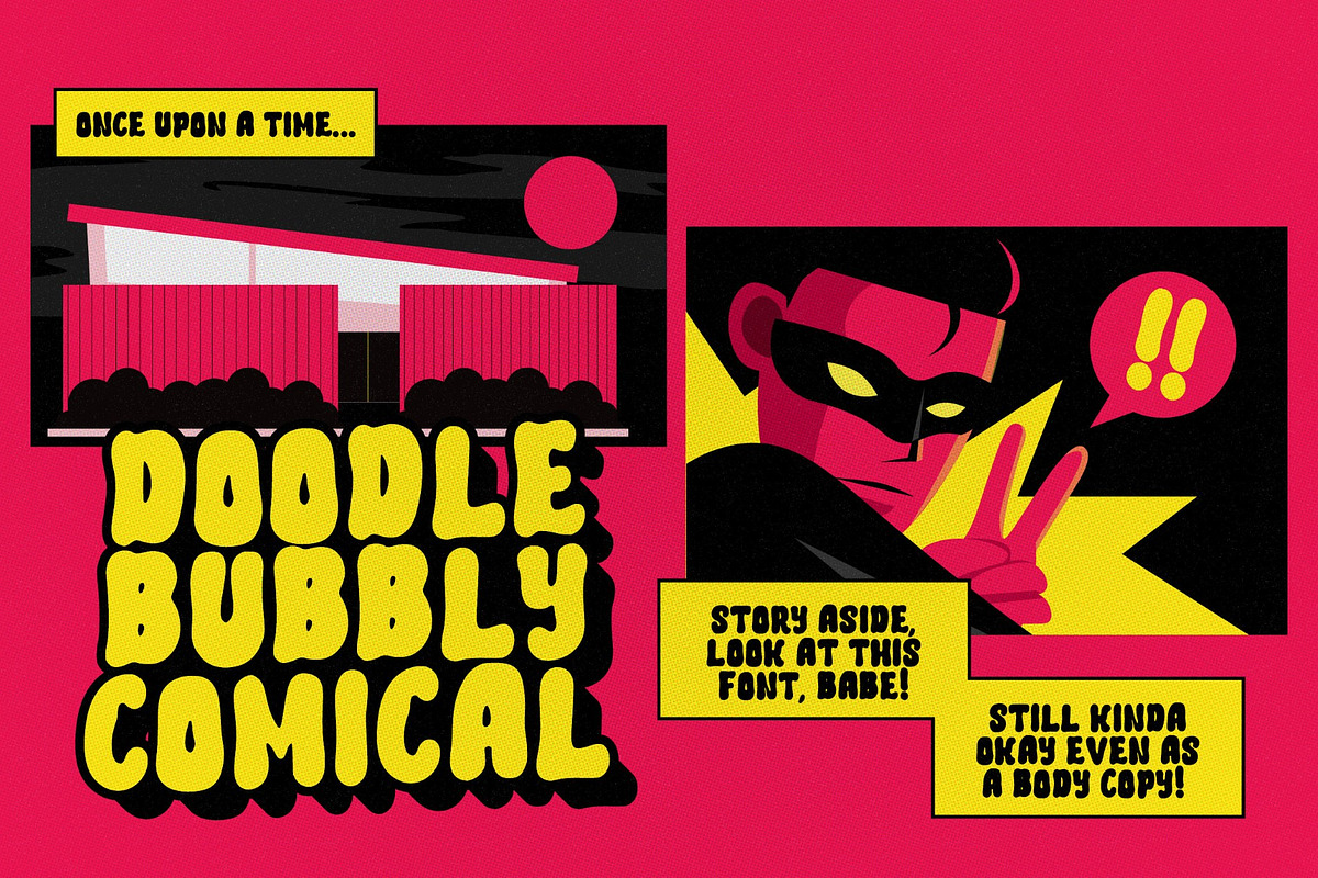 Doofray, a Sans Serif Font by graphicook (Photo 2 of 10)