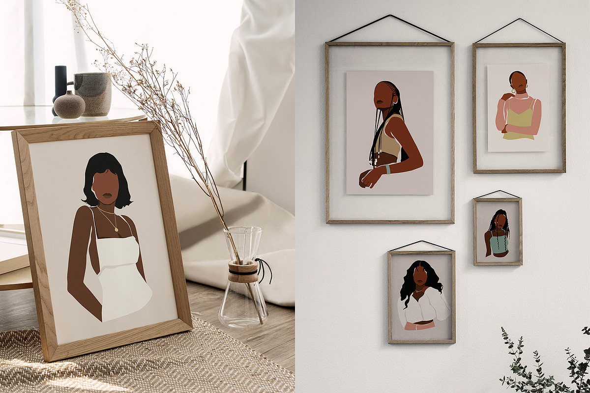 Women Abstract Illustrations part II, a Decorative Illustration by TiriCo (Photo 7 of 12)