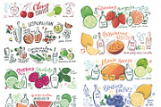 Cocktail O’Clock, a Pattern Graphic by HannaSymo (Thumbnail 3 of 13)