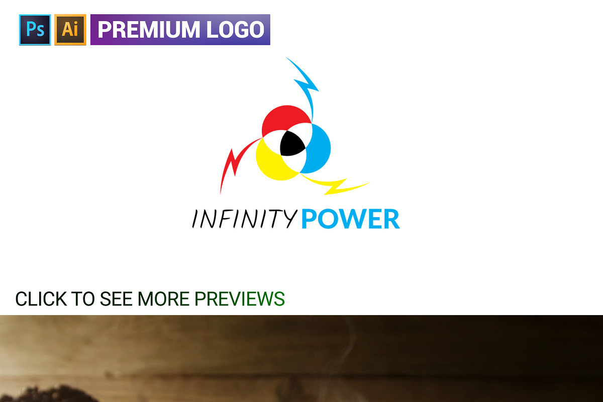 Energy Infinity Power Logo, a Branding & Logo Template by Graphicspixel