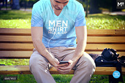The City Series T-shirt Mock-up Pack, a Shirt Mockup by BlackMocca (Thumbnail 7 of 24)