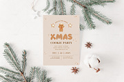 5x7 Christmas Card Mockup, P05, a Product Mockup by FOXIMIDesign (Thumbnail 3 of 6)