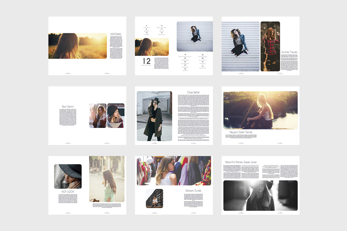 Mag Bundle 50% Off, a Magazine Template by N A N D U Z D E S I G N (Photo 12 of 13)