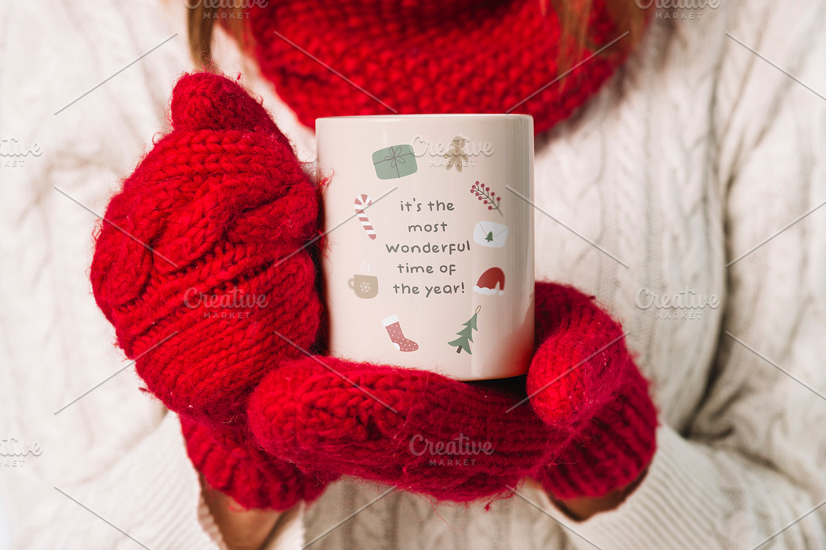 Christmas Winter Abstract Vol.4, a Decorative Illustration by Hanazumi (Photo 9 of 17)