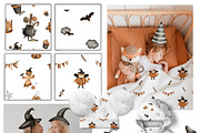 Fox Halloween Party. Kids collection, an Animal Illustration by Linerisyart (Thumbnail 9 of 16)