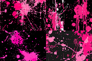 Pink Paint Splatter Seamless Pattern, a Pattern Graphic by PrintablesByFranklyn (Thumbnail 5 of 6)