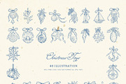 Coastal Christmas Illustration Kit, a Seasonal Illustration by KetteCreate (Thumbnail 4 of 21)