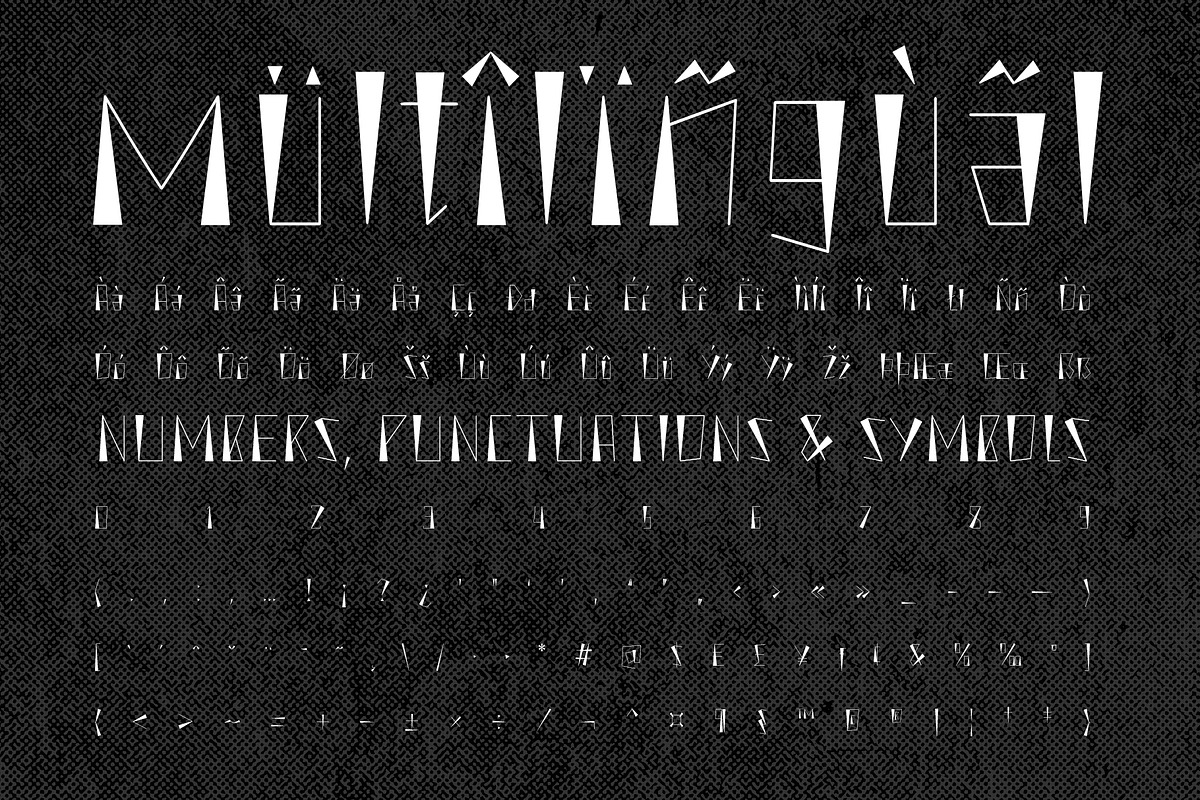 Iron Lien Modern Display Font, a Handwritten Font by Tera Asset Garage (Photo 4 of 6)