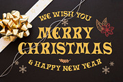 Black Santa a Gothic Serif Font, a Serif Font by Blankids Studio (Thumbnail 3 of 5)