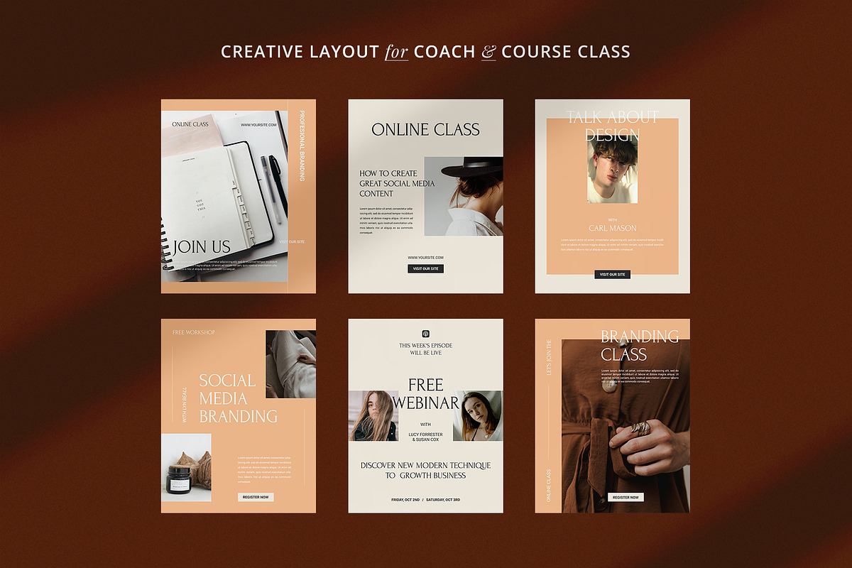 Influencer Instagram Pack | PS CANVA, a Social Media Template by Visuel Colonie® (Photo 6 of 18)