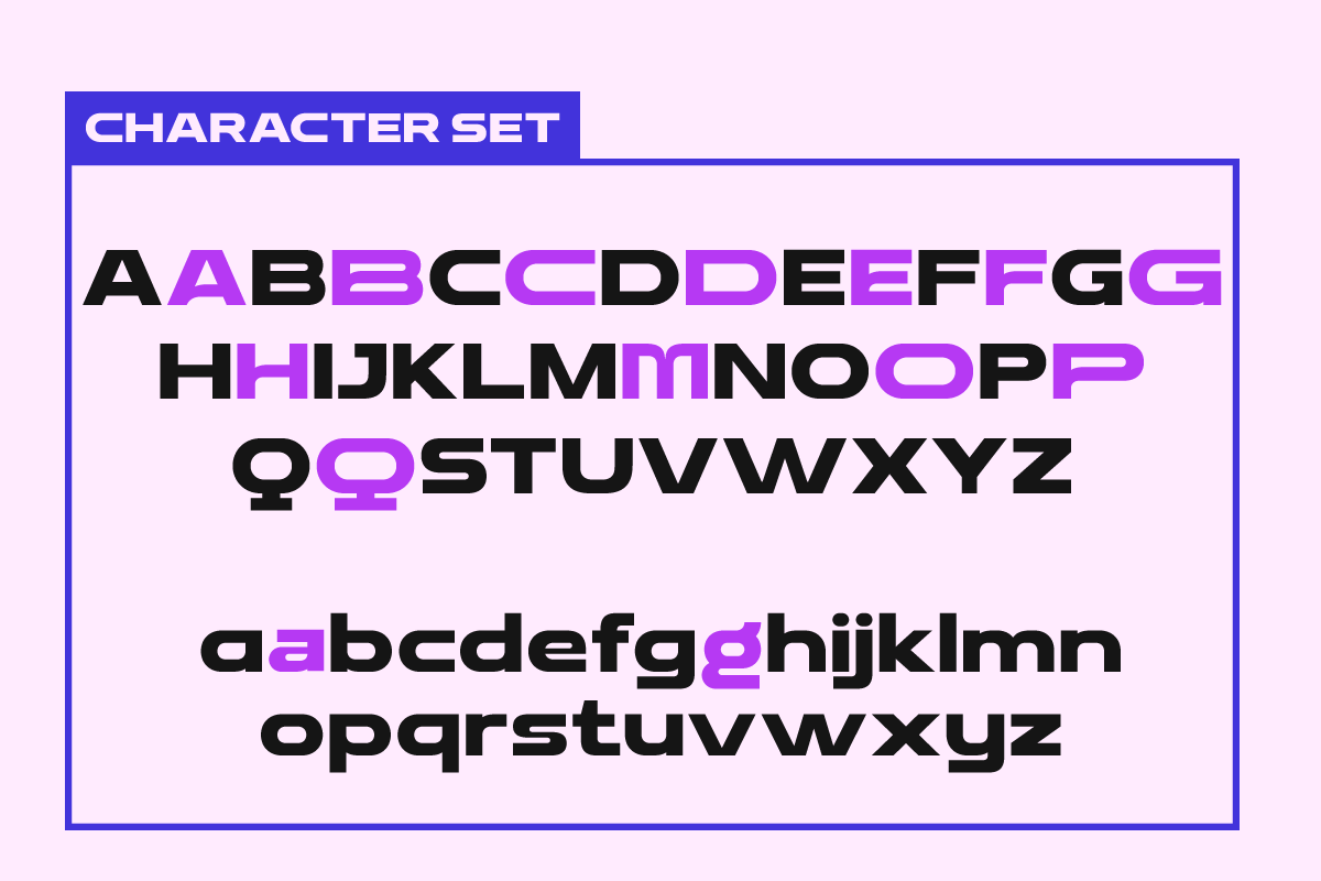 Futuristic Extended Sans - Noa Voren, a Sans Serif Font by Say Studio (Photo 9 of 10)