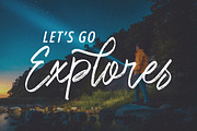Restocke - Logotype Font, a Handwritten Font by executypeStudio (Thumbnail 2 of 14)