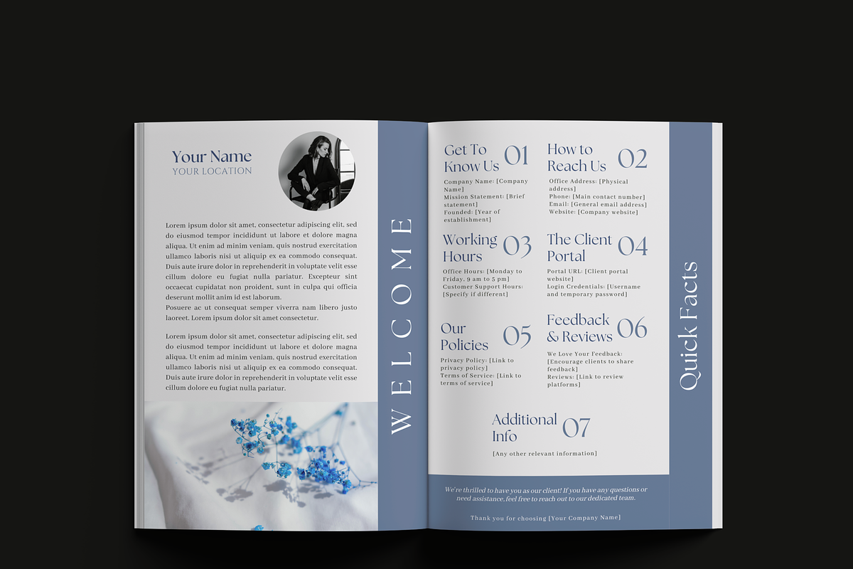 Canva E-course Ebook Template, a Magazine Template by Alloura Template Studio (Photo 7 of 8)