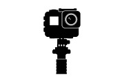 60 Action Camera Silhouette Icon, an Illustration by Artivon (Thumbnail 40 of 61)
