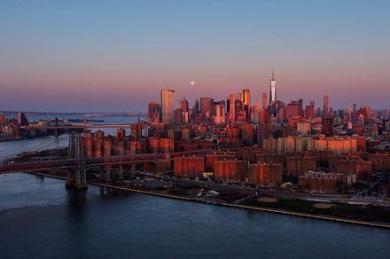 Arial view on Manhattan w, an Architecture Photo by Andriy Photography