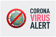 Set corona virus alert banners, a Templates & Theme by Traudl's shop (Thumbnail 2 of 2)