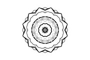 Modern Black and White Mandala Pack, a Decorative Illustration by NJ Himel (Thumbnail 2 of 101)