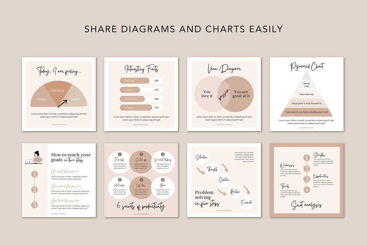 Coaching Instagram Templates | Canva, a Social Media Template by DeeBeeDesign (Photo 4 of 10)