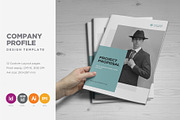 Project Proposal Brochure, a Brochure Template by SamiSimply7 (Thumbnail 1 of 10)