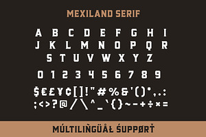 Mexiland - Vintage Font Duo