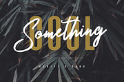 Something Cool – Font Duo Free Sans, a Script Font by Maulana Creative (Thumbnail 1 of 9)