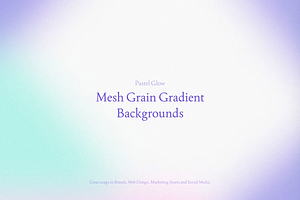 Mesh Grain Gradient Backgrounds