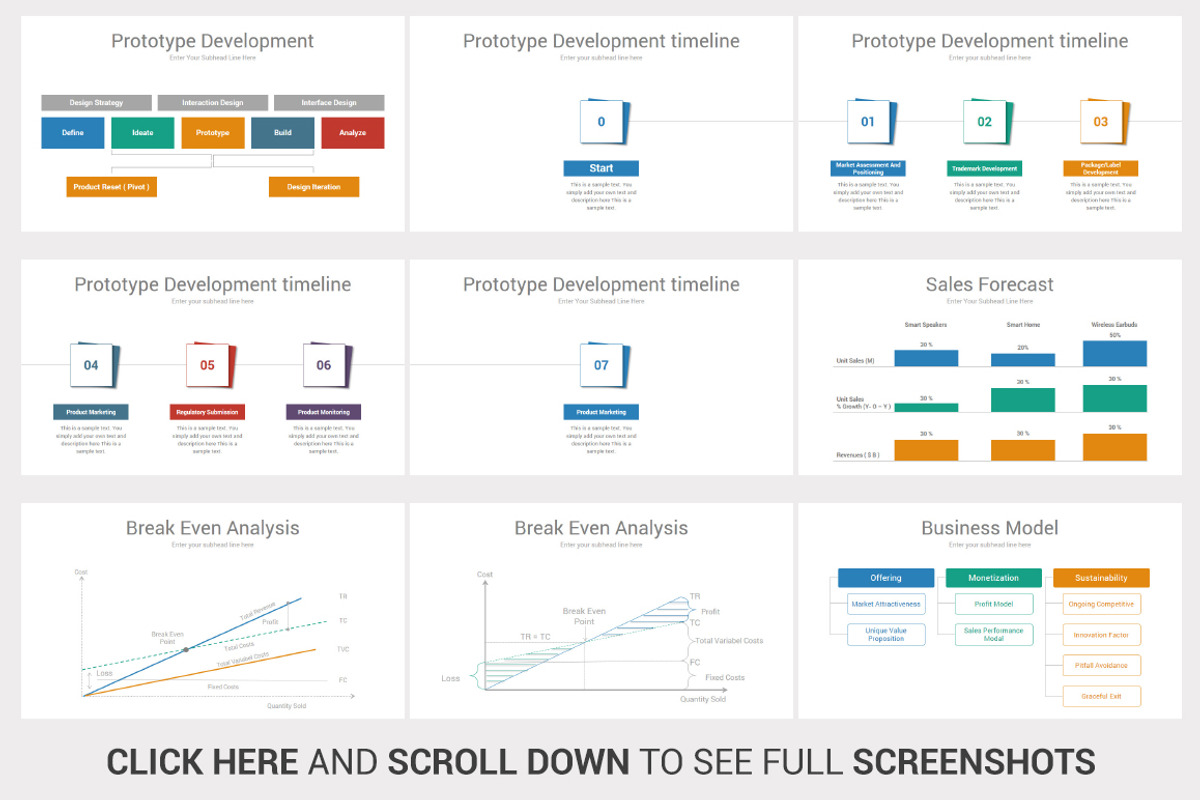 Startup Business Plan Google Slides, a Presentation Template by OceanArt (Photo 12 of 19)