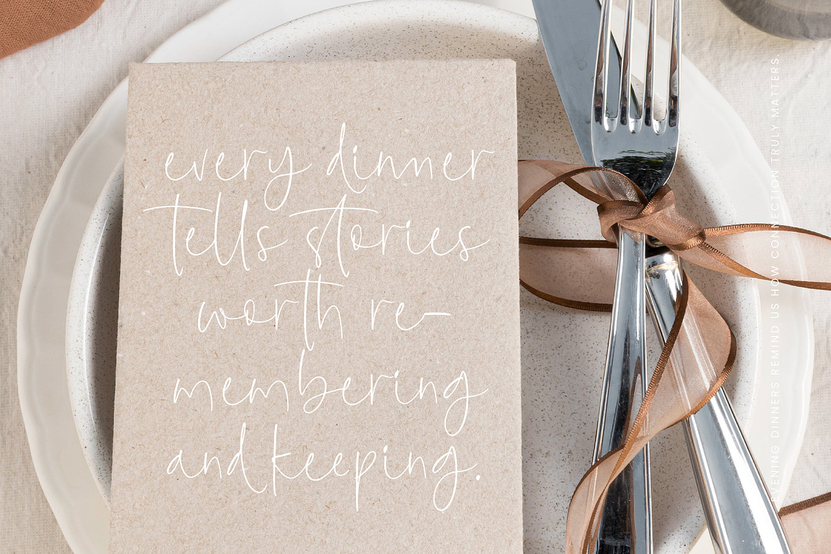 Midnight Diamond, a Script Font by Integritype Studio (Photo 2 of 15)