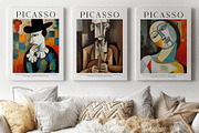 Art Print Poster Inspired by Picasso, a Decorative Illustration by Vibrand Studio (Thumbnail 6 of 14)