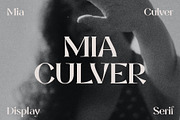 Mia Culver – Cool Display Serif, a Serif Font by Local Desk Designstudio (Thumbnail 1 of 24)