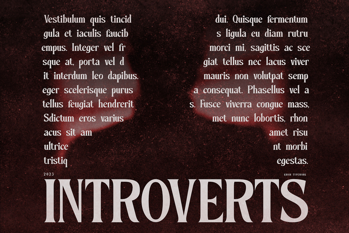 Horrifal - Horror Font, a Serif Font by Khoir (Photo 2 of 9)