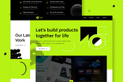 Startup Brand Indentity & Website, an UI Kit Template by Sujun Baidyaa (Thumbnail 2 of 11)
