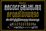 KINGSTOWN, a Blackletter Font by dansdesign (Thumbnail 6 of 10)