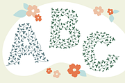 Herbaceous Border, a Font by Lauren Ashpole (Thumbnail 1 of 7)