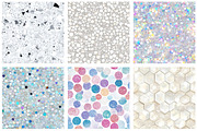 White Sparkle Large Glitter Paper, a Pattern Graphic by designcity5 (Thumbnail 3 of 5)