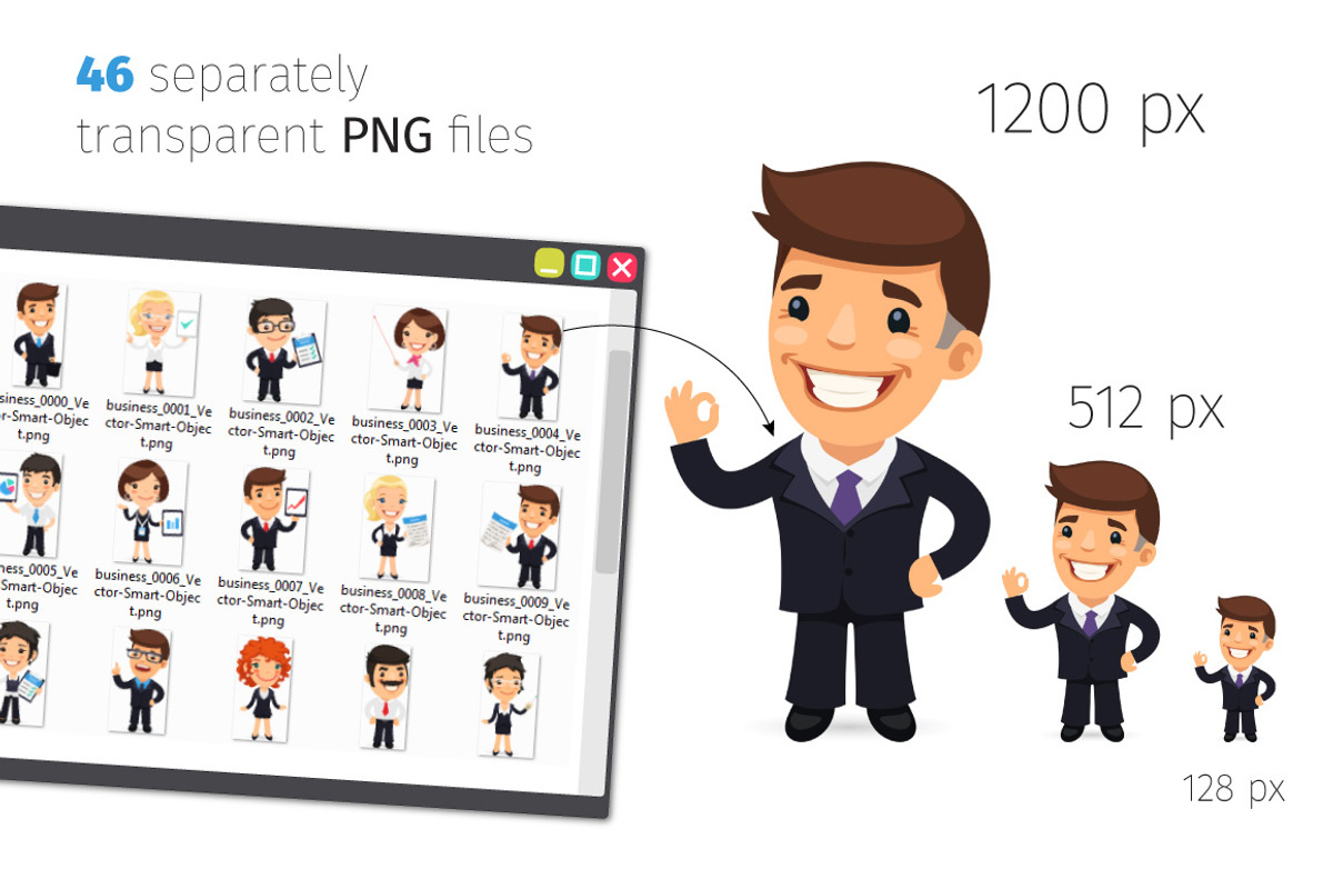 Business People Big Collection, a Person Illustration by Voysla's Shop (Photo 2 of 4)