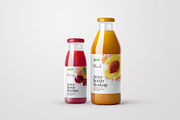 Juice Bottle Mockup Set, a Cups & Container Mockup by Deeplab (Thumbnail 8 of 14)