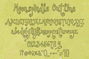 Moonspindle - Whimsy Font, a Handwritten Font by Lilithcollageart (Thumbnail 13 of 14)