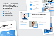 Medisurge Medical Health PowerPoint, a Presentation Template by SquidPixey (Thumbnail 3 of 6)