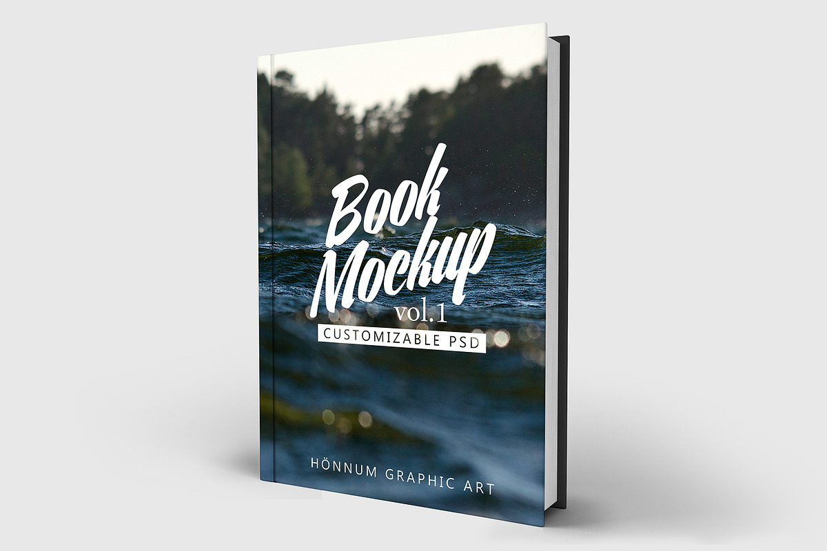 Book Mockup Vol 1, a Print Template by Honnum Graphic Art (Photo 2 of 13)