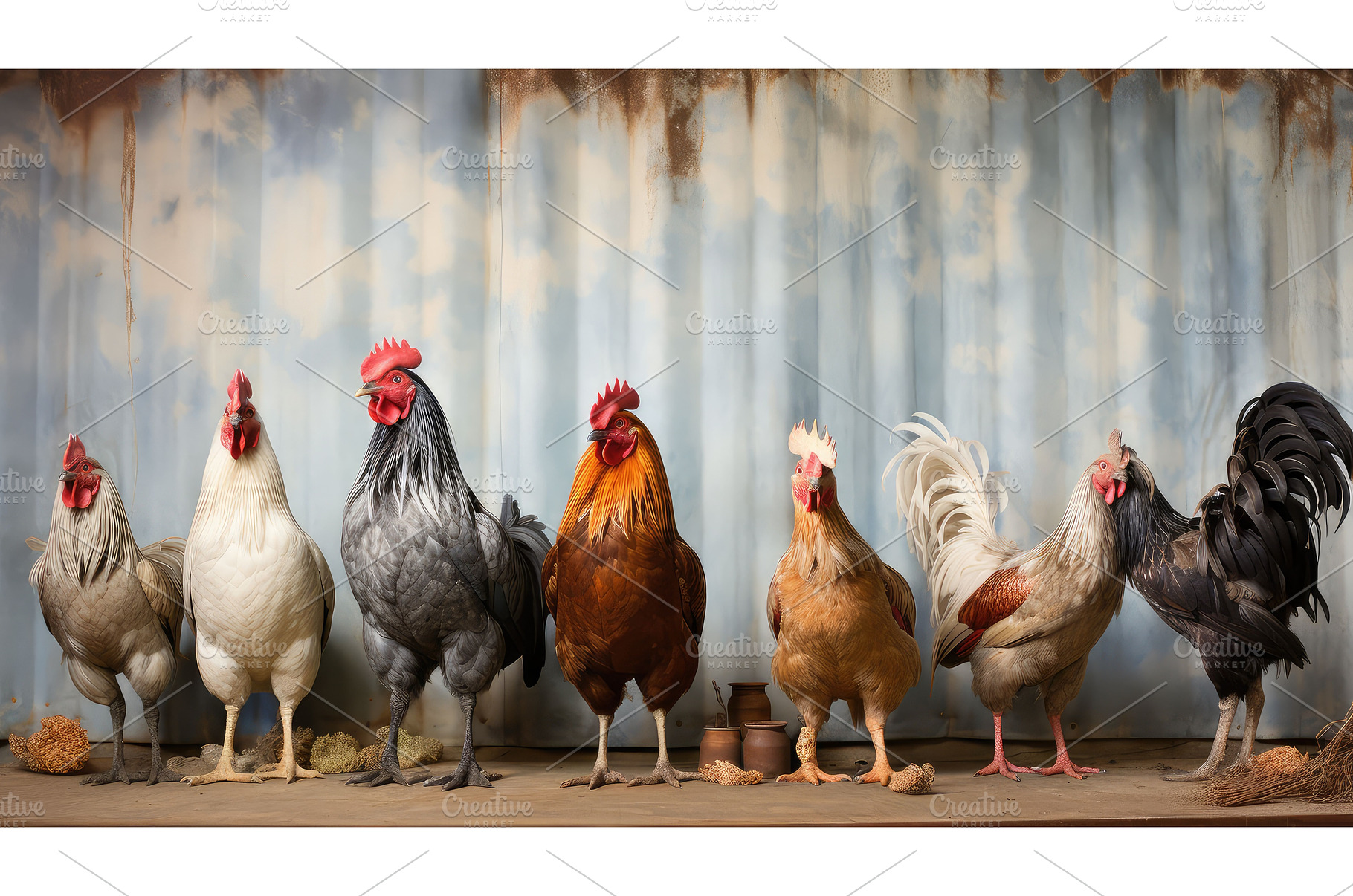pig vintage farm animals ai, an Animal Photo by pikepicture