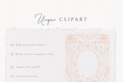 Toile Safari Animals Beige, an Animal Illustration by Invite to Clipart (Thumbnail 9 of 14)